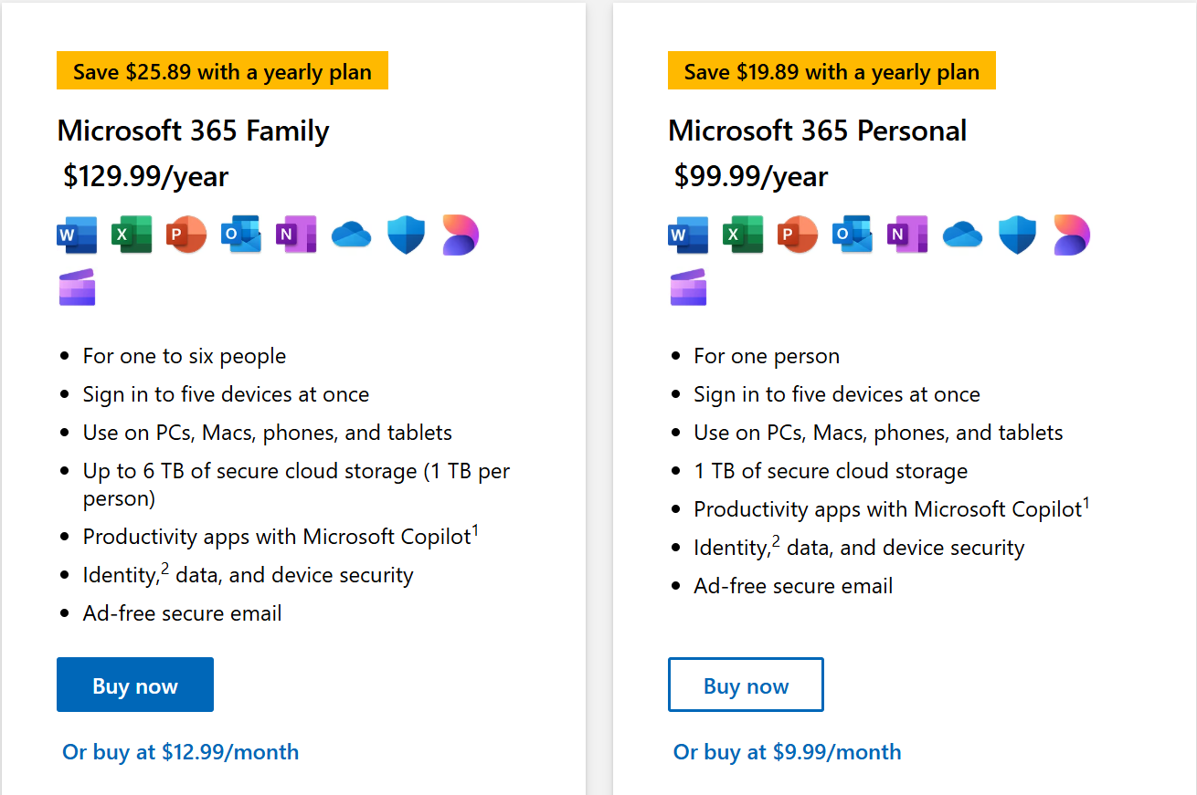 Thumbnail of Microsoft Office apps running seamlessly on a laptop and a tablet