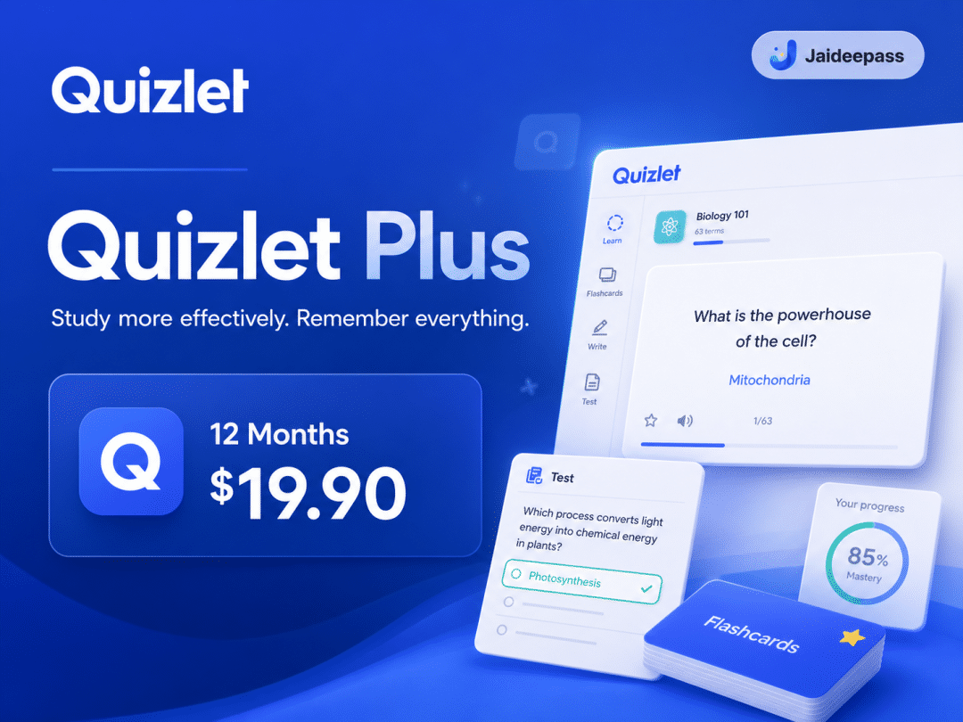 Quizlet Plus subscription deal